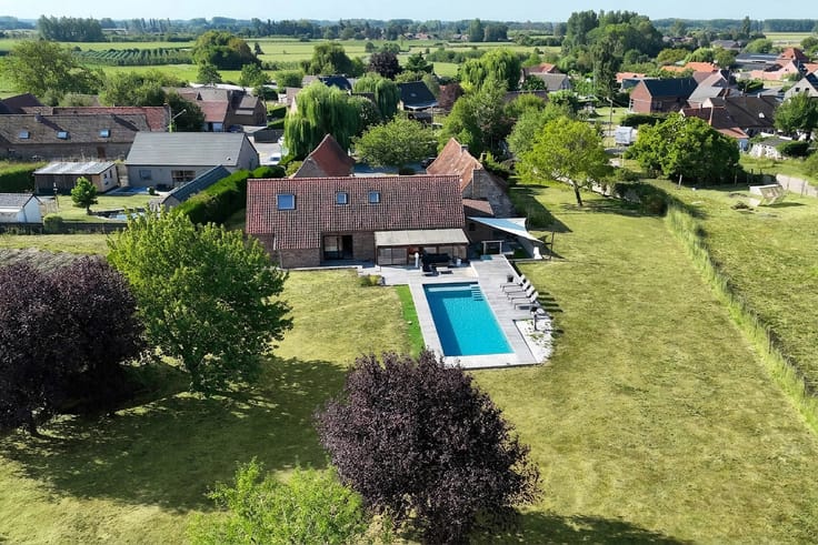 5-slaapkamerwoning met tuin, Rongy
