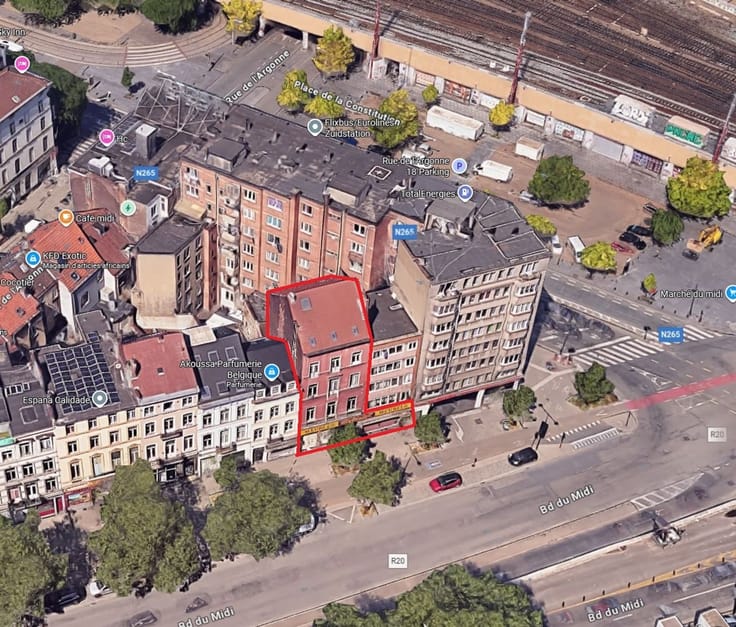 6-slaapkameropbrengsteigendom, Saint-Gilles