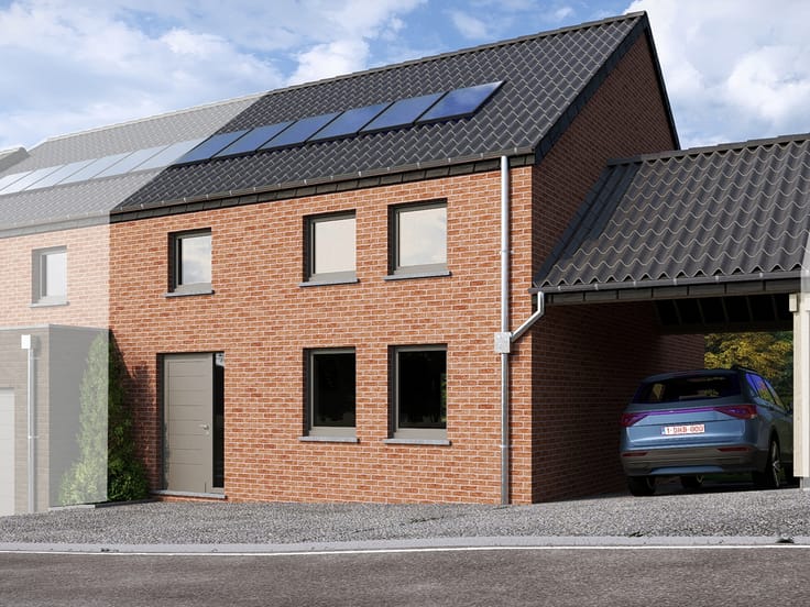 3-slaapkamerwoning, Ransart