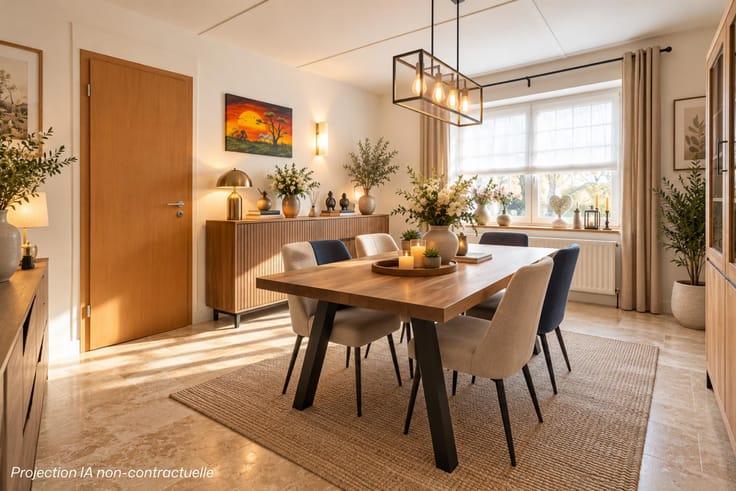 4-slaapkamerwoning met tuin, Paliseul