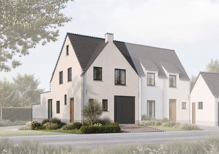 3-slaapkamerwoning met tuin, Hoegaarden