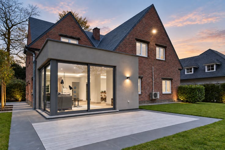4-slaapkamerwoning met tuin, Uccle
