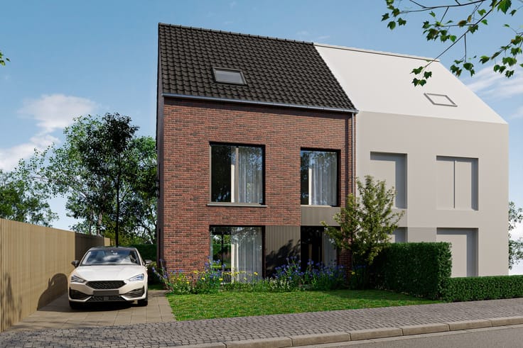 3-slaapkamerwoning, Ronse
