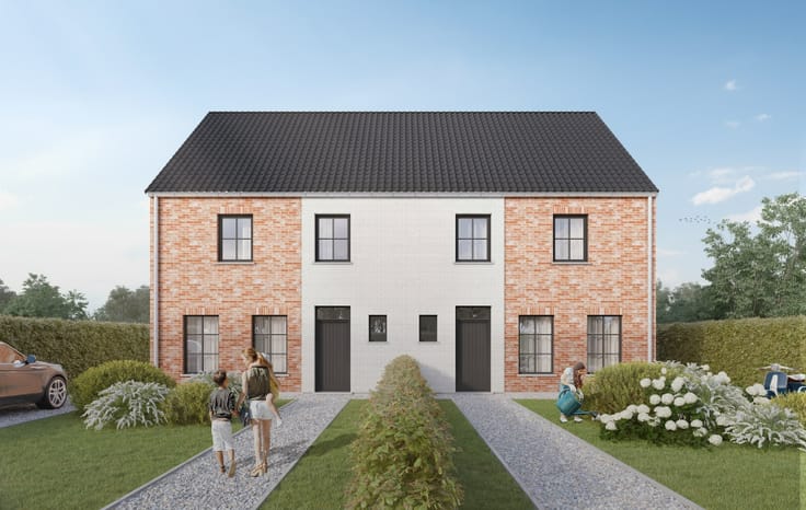 3-slaapkamerwoning, Damme