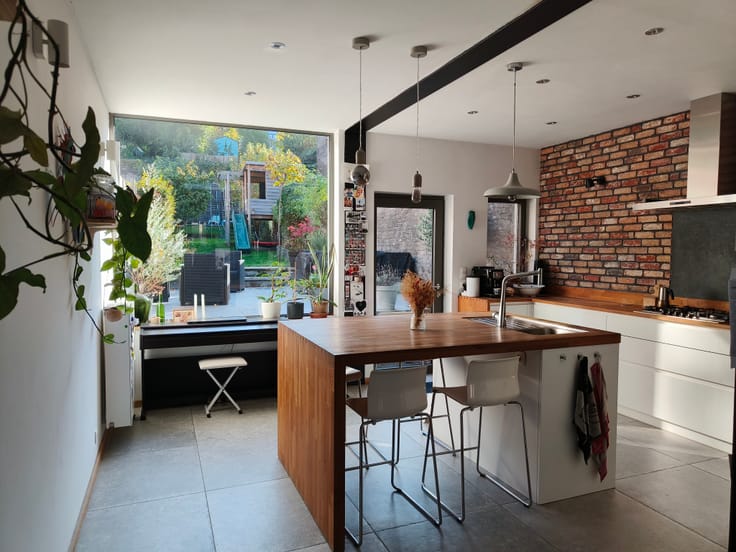 3-slaapkamerwoning met tuin, Luik