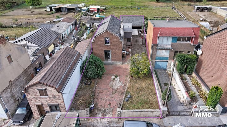 2-slaapkamerwoning met tuin, Farciennes